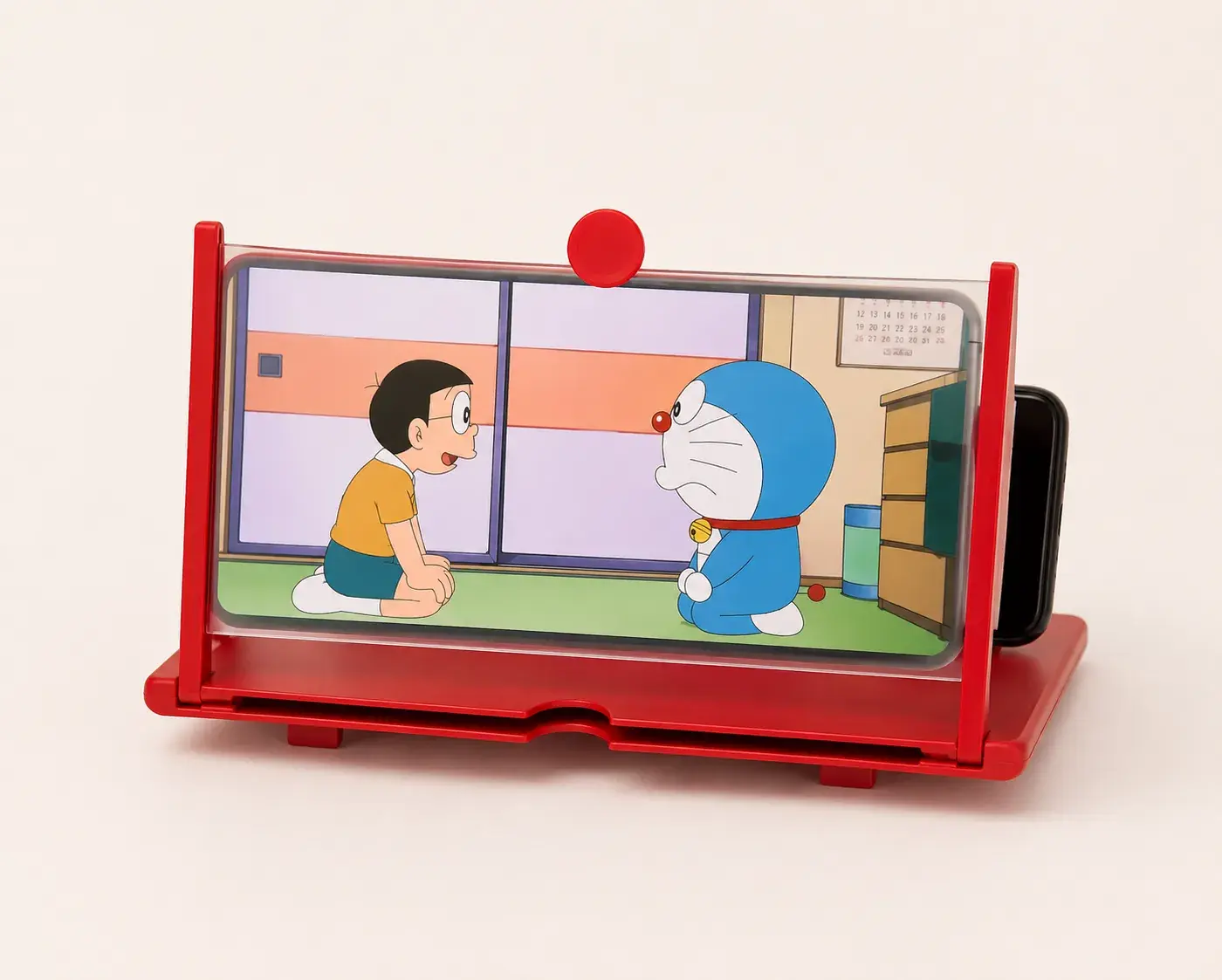 Red Smartphone Screen Magnifier